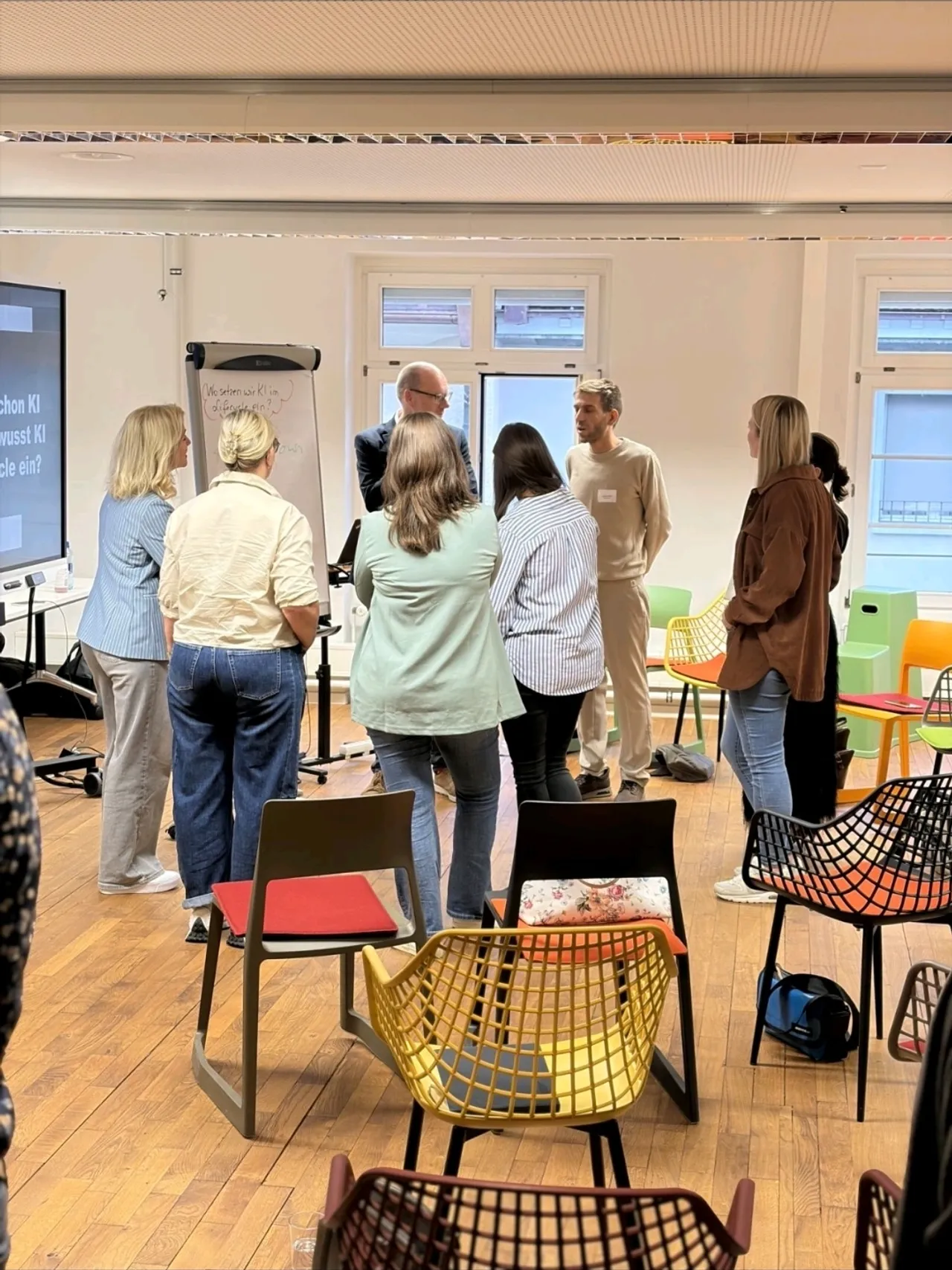 Gruppenarbeit live